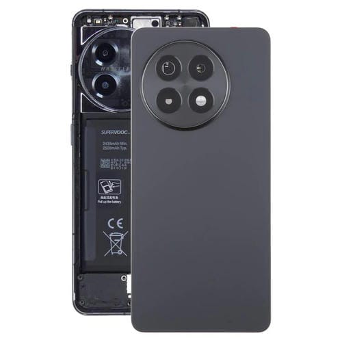 Tampa Traseira Bateria Vidro OnePlus Ace 5 5G com Lente Câmara (Cinza Fosco)