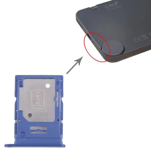 Vassoio scheda SIM e Micro SD Nothing Phone 1 (Blu)