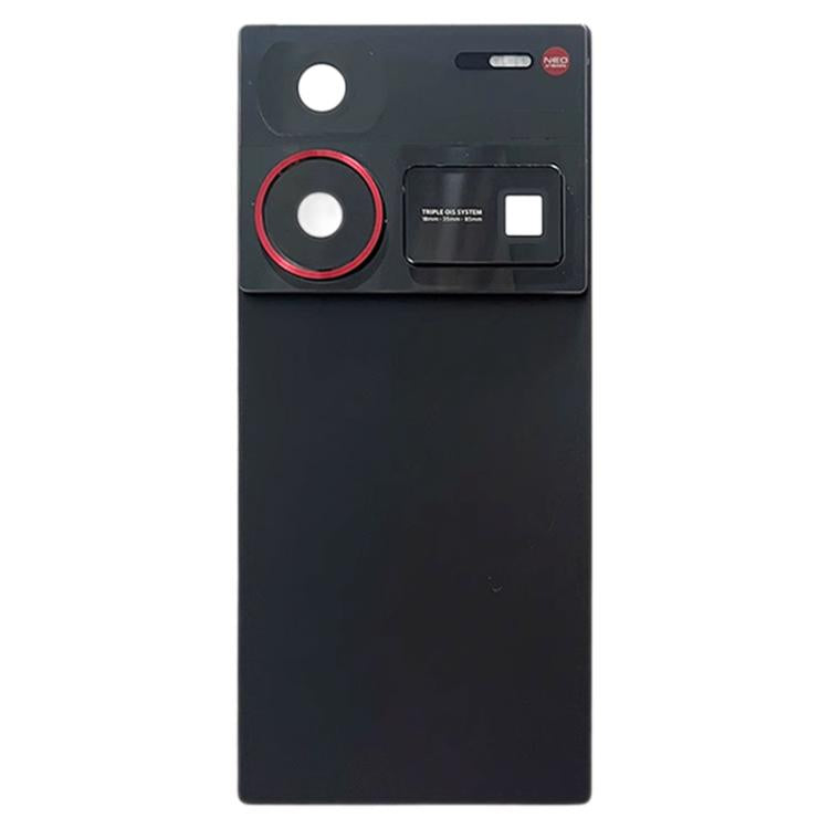 Coque arrière ZTE Nubia Z60 Ultra 5G NX721J avec couvercle de caméra (noir)
