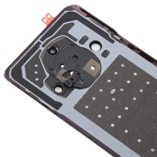 Carcasa trasera con tapa para lente de cámara para Honor X9b (plateada)