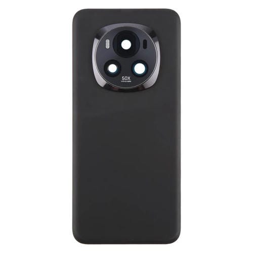 Carcasa trasera con tapa para lente de cámara para Honor Magic6 (negra)
