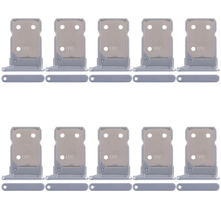 Bandeja para tarjeta SIM original (10 unidades) para OPPO Reno8 5G CPH2359 (azul)