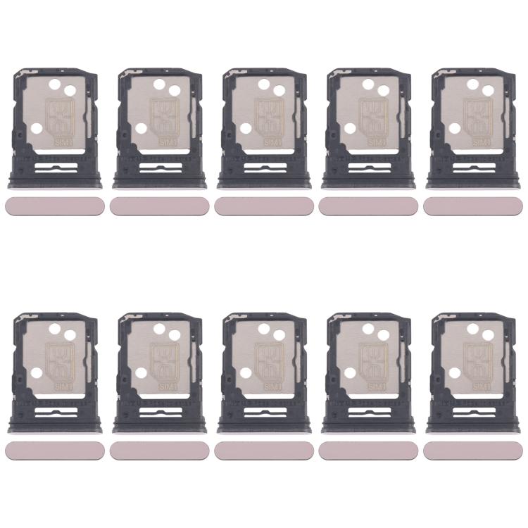Bandejas para tarjeta SIM original (10 unidades) para OPPO Reno12 Pro CPH2629 + bandeja para tarjeta SIM/tarjeta micro SD (rosa)