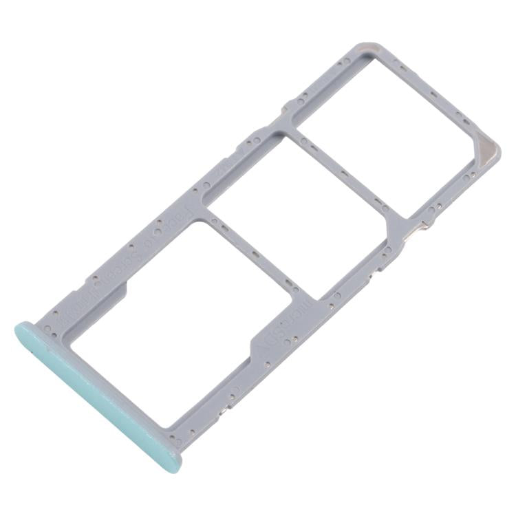 Bandeja para tarjeta SIM original Realme C51 RMX3830 (10 unidades) + bandeja para tarjeta SIM + bandeja para tarjeta Micro SD (verde)