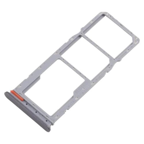 Para Realme C75 4G RMX3941, 10 bandejas SIM originales + bandejas SIM + bandejas Micro SD (negro)