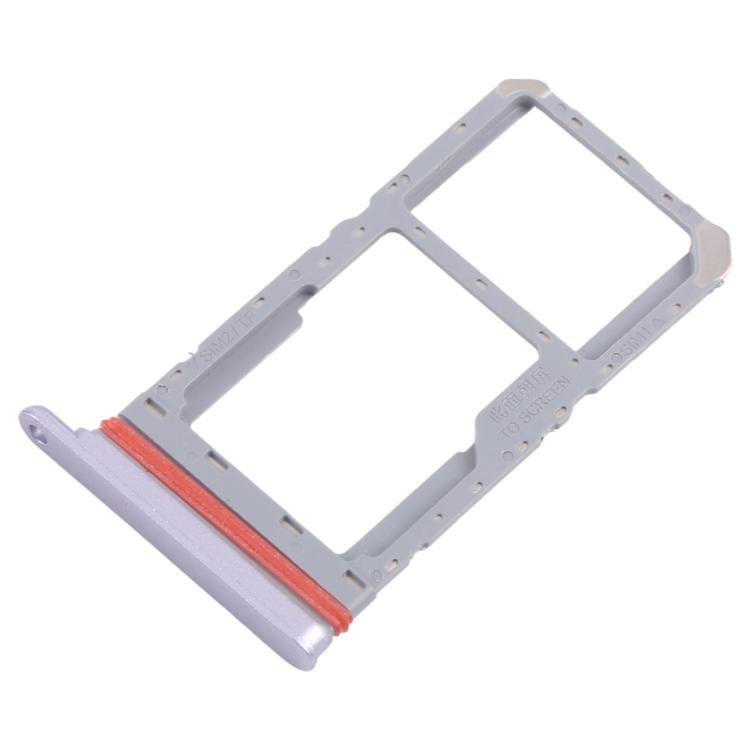 Bandejas para tarjeta SIM original (10 unidades) para Realme 13 5G RMX3951 + bandeja para tarjeta SIM/tarjeta Micro SD (rosa)