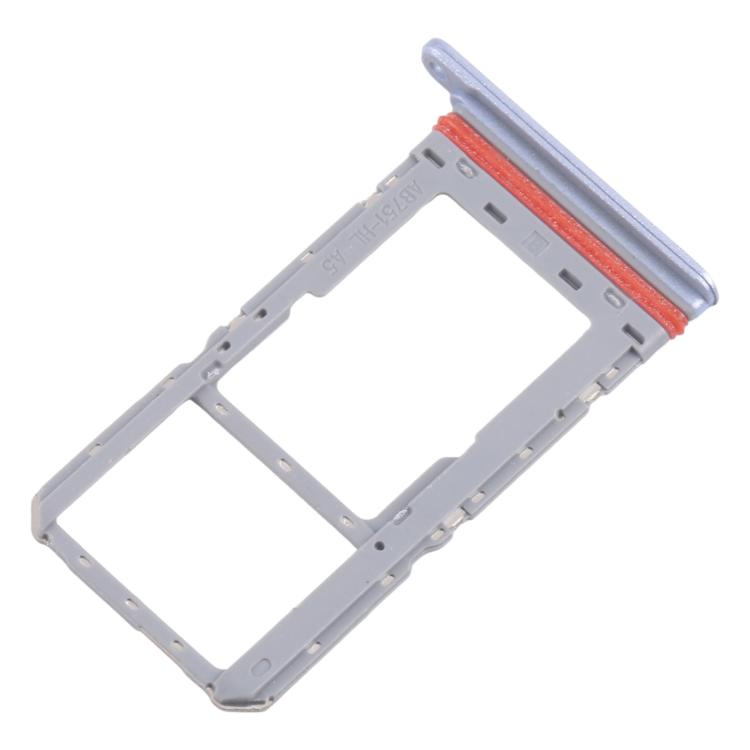 Para Realme 13 5G RMX3951, 10 bandejas SIM originales + bandeja para tarjeta SIM/bandeja para tarjeta Micro SD (azul)