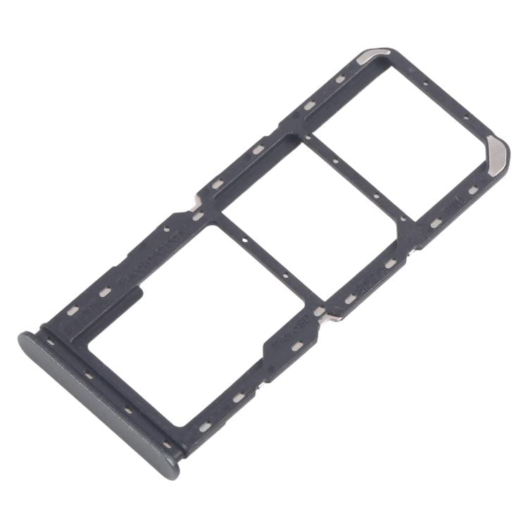 Para Realme C67 4G RMX3890, 10 bandejas SIM originales + bandeja para tarjeta SIM + bandeja para tarjeta Micro SD (verde oscuro)