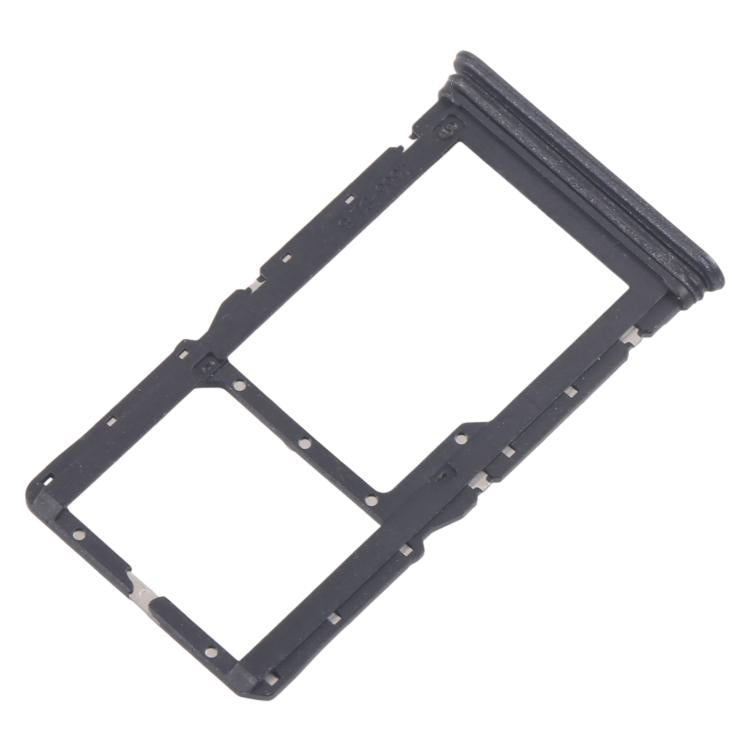 Bandejas para tarjeta SIM originales (10 unidades) para Realme 10 Pro 5G RMX3663 RMX3660 RMX3661 + bandeja para tarjeta SIM/tarjeta Micro SD (negra)