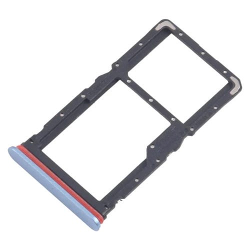 Bandejas para tarjeta SIM original (10 unidades) para Realme 10 Pro 5G RMX3663 RMX3660 RMX3661 + bandeja para tarjeta SIM/tarjeta Micro SD (azul)