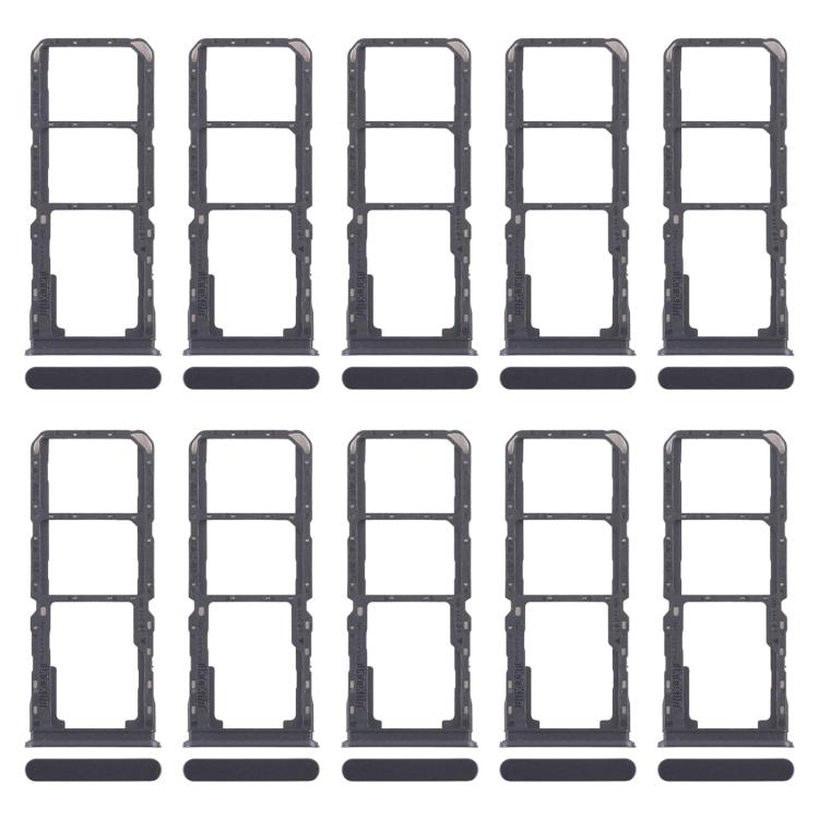 Bandejas para tarjeta SIM original Realme C67 5G (10 unidades) + bandeja para tarjeta SIM + bandeja para tarjeta Micro SD (morado)