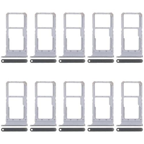 Para Realme 12x 5G RMX3997, 10 bandejas para tarjeta SIM + bandeja para tarjeta SIM/bandeja para tarjeta Micro SD (verde oscuro)