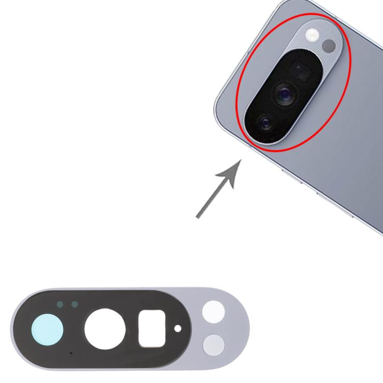 Tapa de lente de cámara trasera para Google Pixel 10 Pro (Azul)