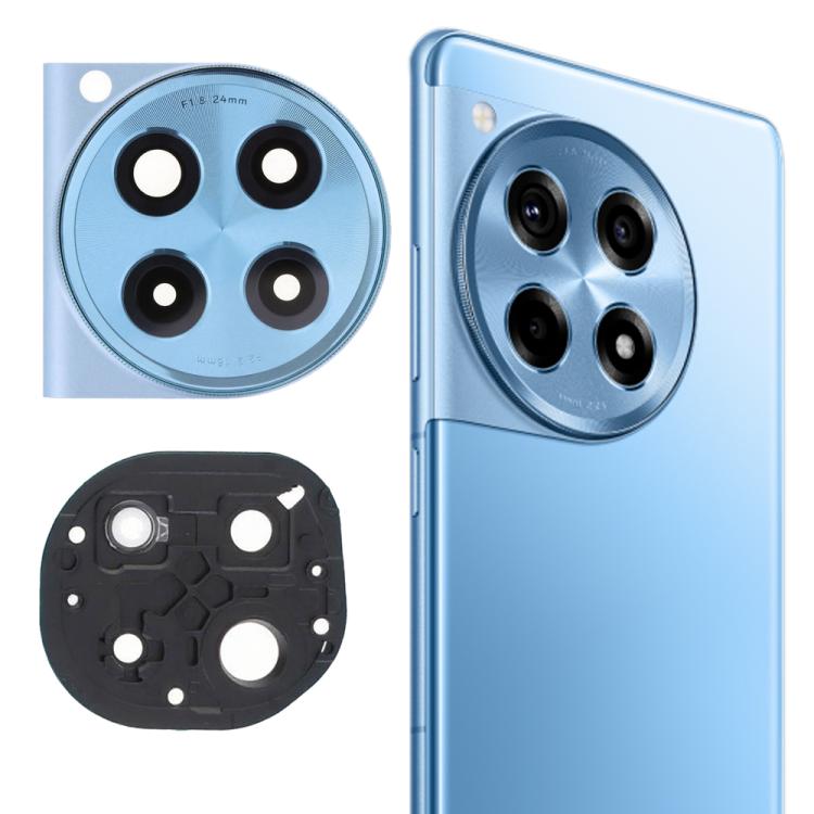 Cubierta de lente de cámara para OnePlus 12R (azul)