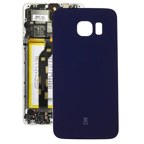 Tapa Trasera Batería Samsung Galaxy S6 Edge G925 (Azul Oscuro)