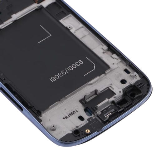 Ecrã LCD Super AMOLED Samsung Galaxy S3 i9300 com Moldura (Azul)