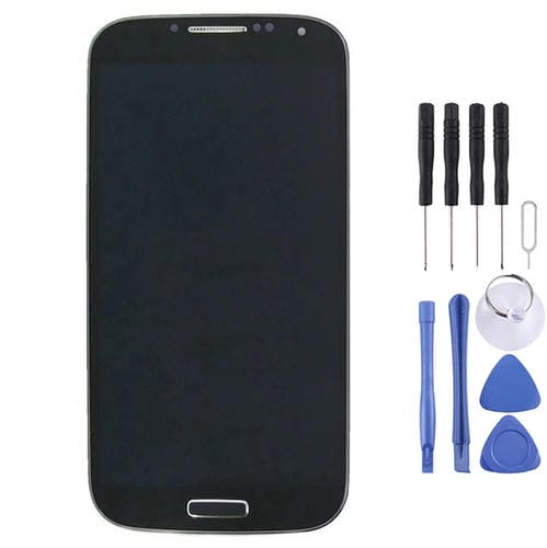 Pantalla Completa con Marco Samsung Galaxy S4 CDMA / i545 (Negro)