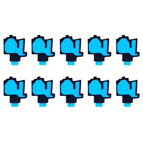 Adesivo Copertura Lente Fotocamera Samsung Galaxy S8/G950 (10 Pezzi)