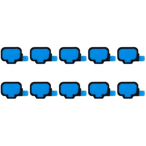 Adesivo Scanner di Impronte Digitali Samsung Galaxy S8 (G950) S8+ (G955) 10pz