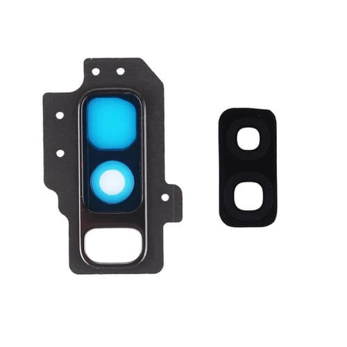 Copertura Obiettivo Fotocamera Samsung Galaxy S9+ / G9650 (Grigio) - Confezione da (10 Pezzi)