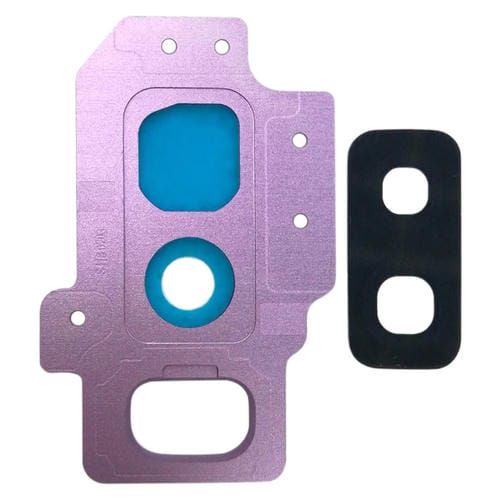 Copertura dell'obiettivo della fotocamera Samsung Galaxy S9+ / G9650 (10 pezzi) (Viola)
