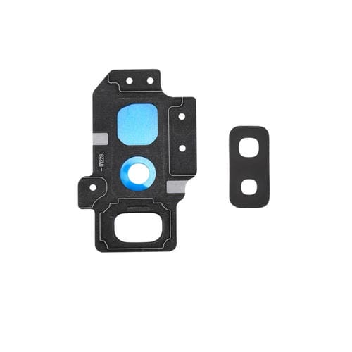 Copertura Obiettivo Fotocamera Samsung Galaxy S9+ / G9650 (10 Pezzi) (Nero)