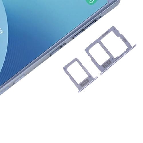 SIM Card and Micro SD Tray Samsung Galaxy J3/J5/J7 Unique (Blue)