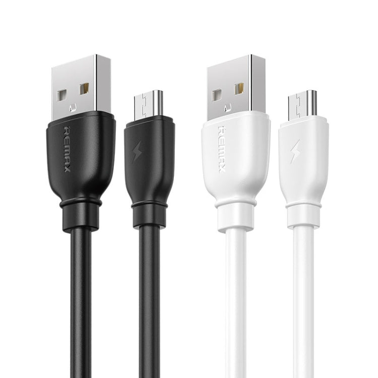 Cable de Datos y Carga Rápida Remax Rc-138M 2.4A Usb A Micro Usb Suji Pro (1 m) (Negro)