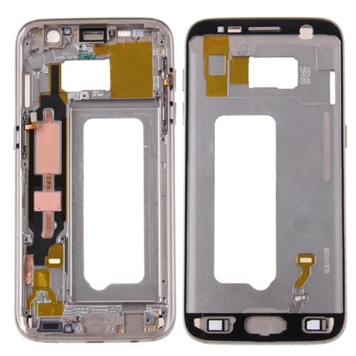 Carcasa Frontal LCD Marco Bisel Samsung Galaxy S7 / G930 (Oro)