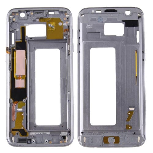 Carcasa Frontal LCD Marco Bisel Samsung Galaxy S7 Edge/G935 (Gris)