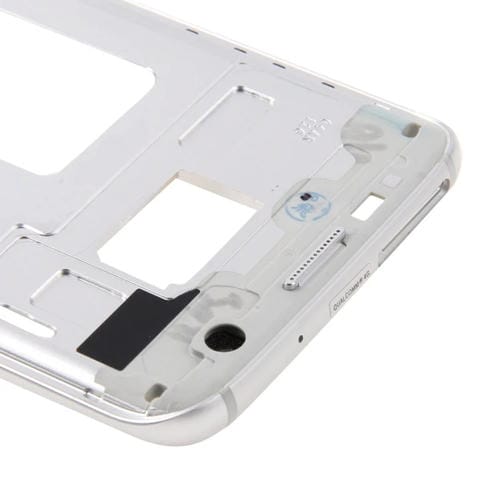 Carcasa Frontal LCD Samsung Galaxy S7 Edge G935 Placa Bisel (Plata)