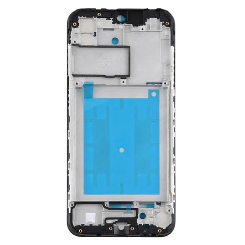 LCD-Frontgehäuse Samsung Galaxy A01 Rahmen Blende Platine (Schwarz)