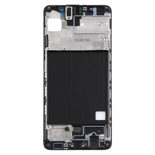 Frente do invólucro LCD Samsung Galaxy A51 Moldura Moldura Placa (Preto)
