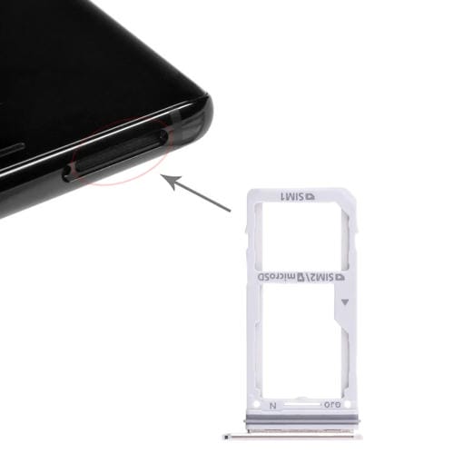 Vassoio della scheda SIM e Micro SD Samsung Galaxy Note 8 (Oro)