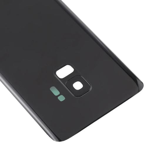 Couvercle arrière de batterie Samsung Galaxy S9 avec objectif de caméra (noir)