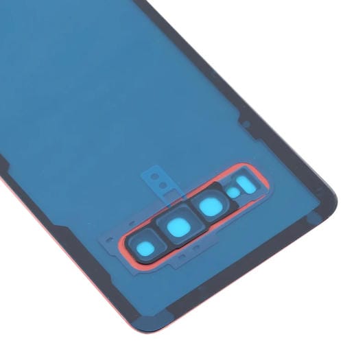 Rückseite der Batterieabdeckung Samsung Galaxy S10 mit Kamerlinse (Rosa)