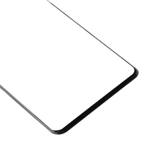 Obiettivo in vetro esterno dello schermo Samsung Galaxy S10 5G (Nero) - Anteriore