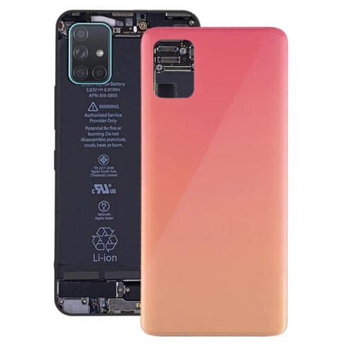 Tampa Traseira Bateria Samsung Galaxy A51 (Rosa)