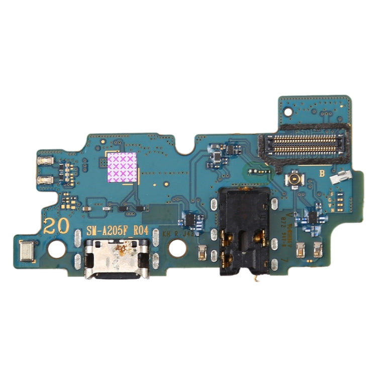 Para Galaxy A20 SM-A205F Placa de puerto de carga original