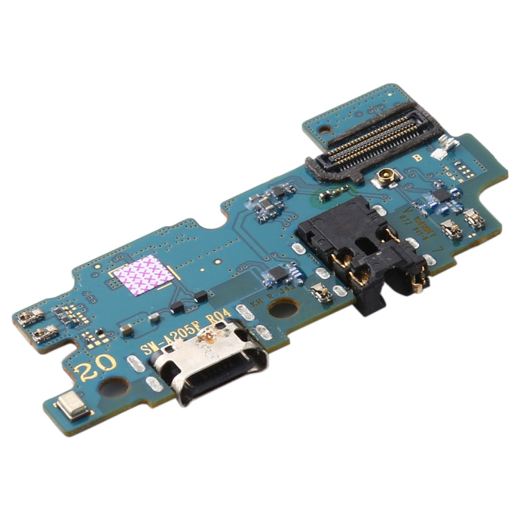 Para Galaxy A20 SM-A205F Placa de puerto de carga original