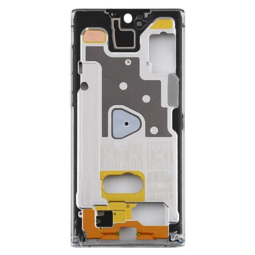 Marco Medio Bisel Placa Samsung Galaxy Note 10 (Plata)