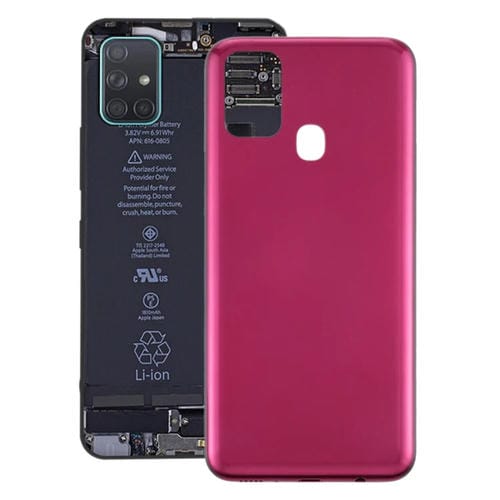 Tapa Trasera de Batería Samsung Galaxy M31 / M31 Prime (Rojo)