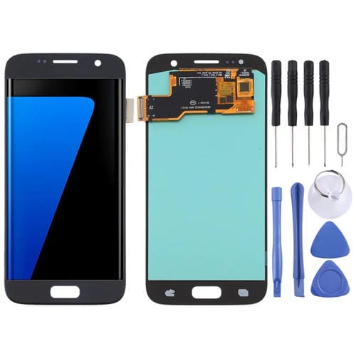 Schermo LCD OLED Samsung Galaxy S7 (Nero)