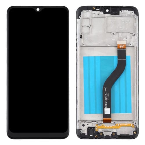 Ecrã LCD Samsung Galaxy A20s com Moldura (Preto)