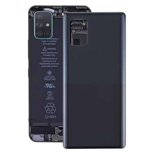 Tampa Traseira da Bateria Samsung Galaxy A51 5G SM-A516 (Preto)