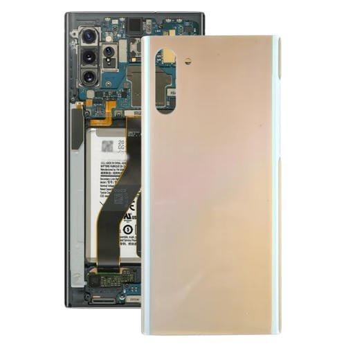 Tapa Trasera Samsung Galaxy Note 10 de Batería (Plata)