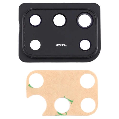 Copertura dell'obiettivo della fotocamera Samsung Galaxy A31 (10 pezzi) (Nero)