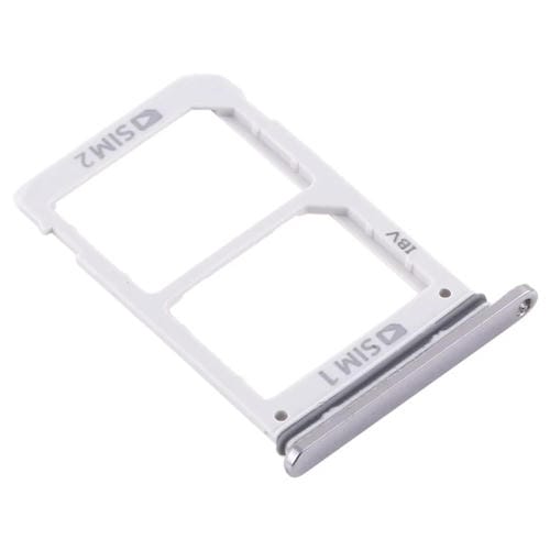 Doppel-SIM-Kartenfach Samsung Galaxy A8s/A9 Pro 2019 (Silber)