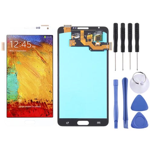 Ecrã LCD OLED Samsung Galaxy Note 3 N9000/N9005 (Branco)