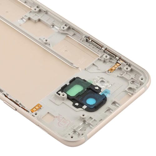 Cover Posteriore Samsung Galaxy A6 / A600F con Tasti Laterali e Obiettivo della Fotocamera (Oro)